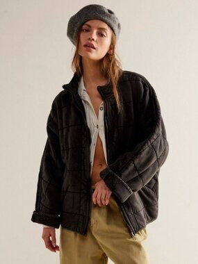 Free People Dolman Quilted Jacket